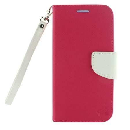 Lady Hand Strap Synthetic Mobile Phone Leather Case Card