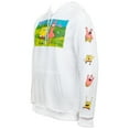 thumbnail image 3 of SpongeBob SquarePants 827335-small SquarePants & Patrick Hoodie with Sleeve Prints, Small, 3 of 5