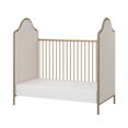 thumbnail image 2 of Piper Upholstered Convertible Cream Metal Crib, 2 of 9