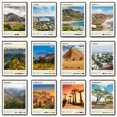 thumbnail image 2 of Póster de paisaje de viaje de África, Ghana, Ciudad del Cabo, Marruecos, Madagascar, pintura en lienzo, fotografía, arte de pared, imagen, decoración del hogar y la oficina, 2 of 5