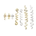 thumbnail image 1 of MasteelfCA 16 Pcs Accessoires pour Cheveux Tresses Perles Spirales Dreadlocks Poignets, 1 of 7