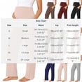 thumbnail image 3 of Amzcrzy Maternity Pants High Waist Over Belly Wide Leg Trousers Pants for Women with Pockets High Elastic Breathable Straight Leg Summer Pants for Pregnancy Beige M, 3 of 7