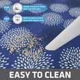 thumbnail image 4 of Drymate Original Cat Litter Mat, Contains Mess from Box for Cleaner Floors, Urine-Proof, Soft on Kitty Paws -Absorbent/Waterproof- Machine Washable, Durable (20”x28”)(Good Medicine Blue), 4 of 5