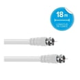 thumbnail image 2 of Cable Coaxial Rosca-Rosca 18 Mts Blanco Steren WMS-4502, 2 of 4