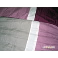 thumbnail image 2 of 7-Pc Contemporary Urban Patchwork Comforter Set Plum Red Pink Silver Quilt Queen, 2 of 2