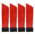 thumbnail image 1 of Shisuyan Brosses de Nettoyage pour Balayage de Trottoirs, Rues et Extérieurs Rouges 4 Pcs 14.2X3.5X1.0In, 1 of 9