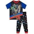 thumbnail image 1 of Power Rangers Boys Pajamas Black Sizes 2T-10, 1 of 3