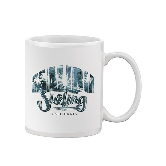 Surfing In Malibu Mug -Image by Shutterstock,