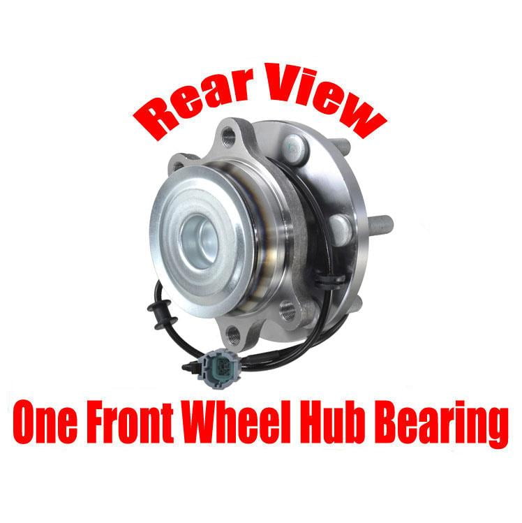 ONE Front Wheel Hub Bearing for Nissan Frontier REAR WHEEL DRIVE 2005
