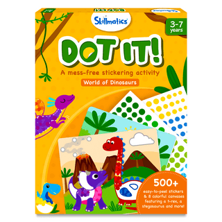 Craftikit 20 Dinosaur Crafts for Kids - Award-Winning All-inclusive Fun Toddler Arts and Crafts Box for Kids - Dinosaur Crafts for Toddlers Ages 3-5