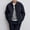 Navy, variant on dzxyzu Men's Casual Lightweight Shirt Jacket Fashion Solid Color Zipper Outwear Tops Pocket Lapel Long Sleeve Hoodless Casual Workwear Coat 2024 Winter Saving