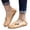 Beige, variant on Loafers for Wome Slip-On Walking Flat Loafer Adequate Soft Comfortable Leather Slipper Casual Flat Walking Shoes Yellow
