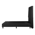 thumbnail image 4 of Box Base Cama Matrimonial + Cabecera Davos Negro Dicasa  Belu, 4 of 8