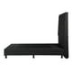 thumbnail image 4 of Box Base Cama Matrimonial + Cabecera Davos Negro Dicasa  Belu, 4 of 8