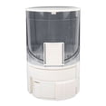 thumbnail image 2 of Alimentación automática para mascotas, dispensador de alimentos y agua retractil giratorio, con capacidad para 1,3 libras de alimentos y 1,3 litros de agua para gatos y, 2 of 7
