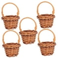 thumbnail image 3 of BESTOYARD ABS Rattan Tiny Baskets Coffee for Home Storage Multipurpose Decor, 3 of 8