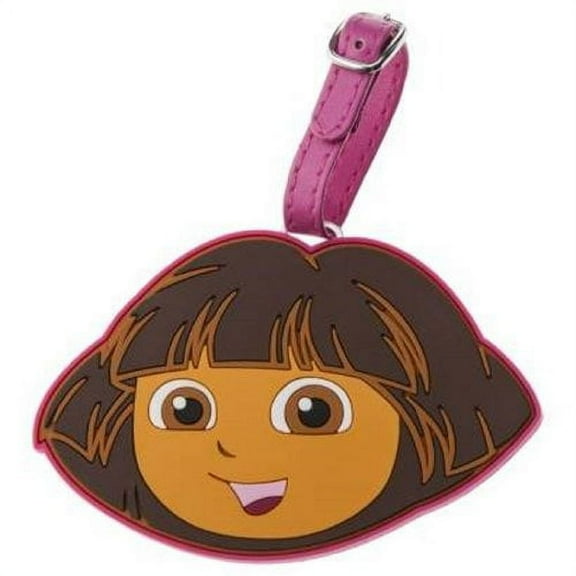 Dora the Explorer Face Silicone Luggage Tag Backpack Tag Bag Tag Name Tag