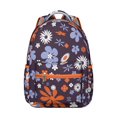 thumbnail image 1 of Floral Students Backpack for School Lightweight Students’s Backpack with Adjustable Straps, Vintage Botanical Print for Student and Student, Perfect for Travel & Outdoor Activities, 1 of 2