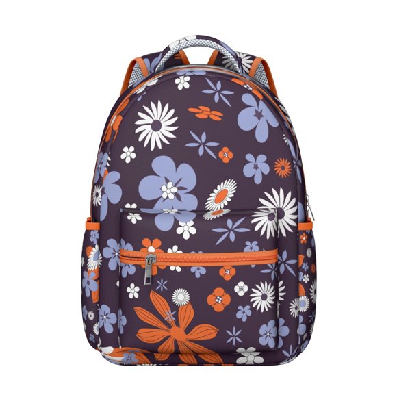 Sac à Dos Artistique Marguerite pour Adolescents - Sac à Dos Imperméable et Respirant avec Design Ergonomique