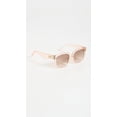 thumbnail image 2 of LE SPECS Lunettes de Soleil pour Femmes Shell Shocked 2202513 Rose Champagne 55 mm, 2 of 4