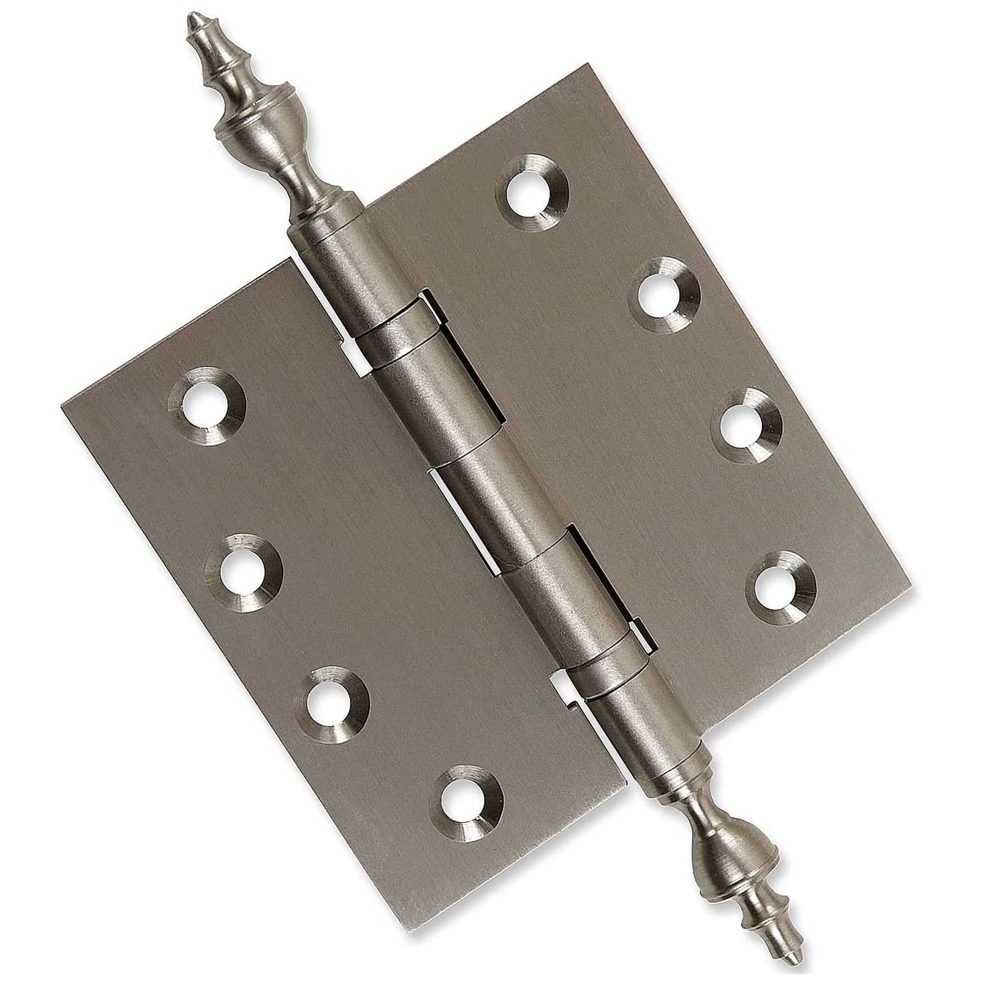 Embassy 4” x 4” Door Hinge Heavy Duty Hinges with Satin Nickel Finish