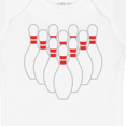 thumbnail image 4 of Inktastic Ten Pins for Bowling Boys or Girls Baby Bodysuit, 4 of 5