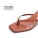 thumbnail image 4 of DREAM PAIRS Sandalias con Tacón Bajo de 5 cm Marrón Talla 8, 4 of 8