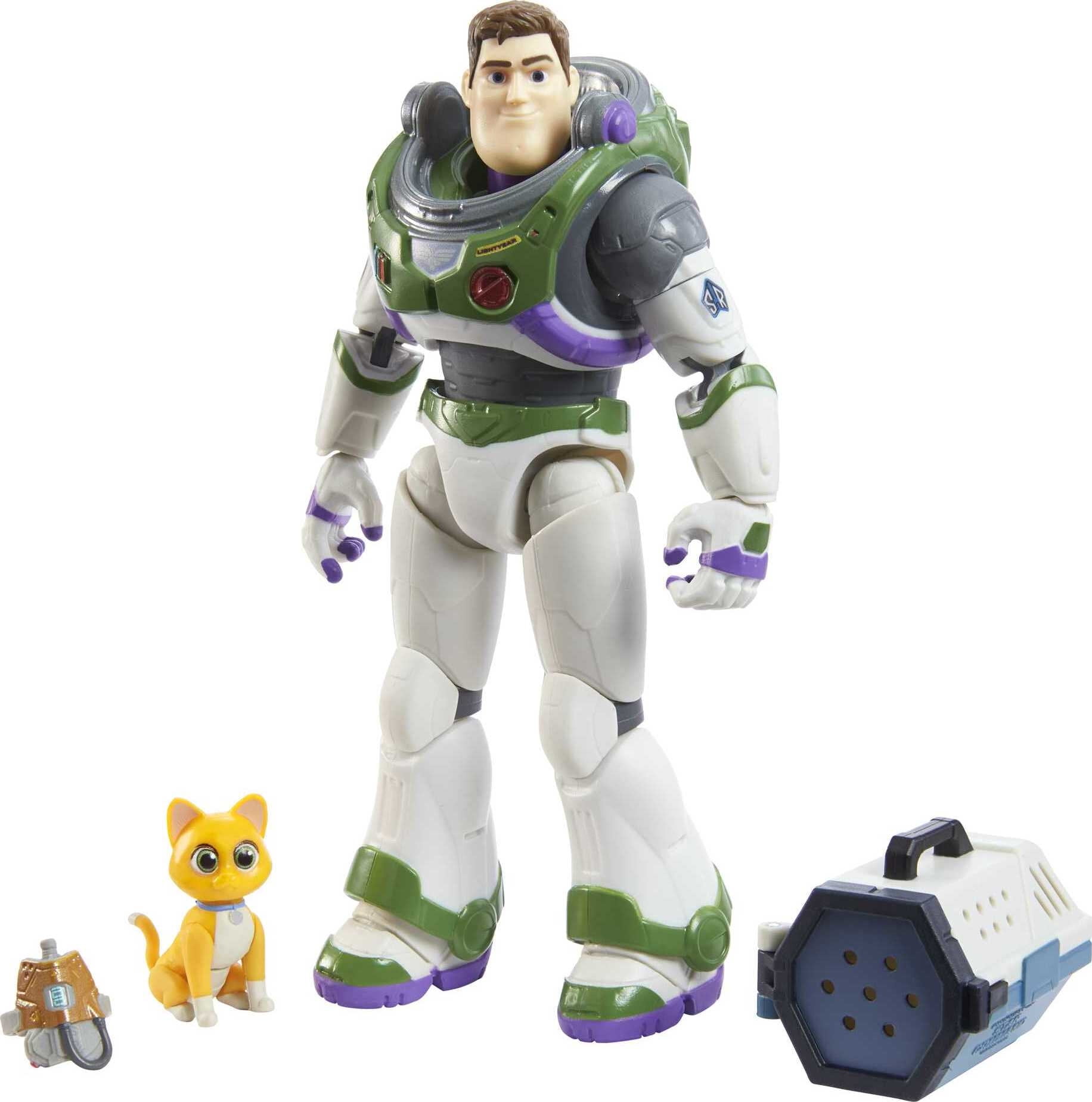 Disney And Pixar Lightyear Buzz Lightyear Sox Figures In Scale Years Up