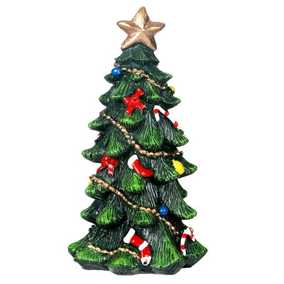 Desktop Miniature Christmas Trees Mini Pine Tree with Sparkling sequins for Xmas Holiday Party Home Tabletop Decor