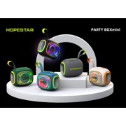 Hopestar Series Party Box Mini 10W Wireless Bluetooth Speaker with LED Lights