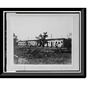 Historic Framed Print, United States Nitrate Plant No. 2, Reservation Road, Muscle Shoals, Muscle Shoals, Colbert County, AL - 41, 17-7/8" x 21-7/8"
