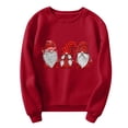 thumbnail image 3 of Pull de Noël pour Femmes, Veste Mi-Longue, Col Rond, Cardigan d'Hiver, Blouse à Manches Longues, Chandail à Capuchon, Doux, Imprimé Graphique, Mode, 3 of 5
