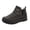 Coffee, variant on Women's Soft Plush Winter Snow Boots Warm Platform Lug Sole Side Zipper Lightweight Hiking Boots for Cold Weather Outdoor Outfits