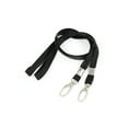 thumbnail image 2 of 2 Pieces Lobster Closure Black Nylon Neck Strap Keys Holding Lanyard 16", 2 of 2