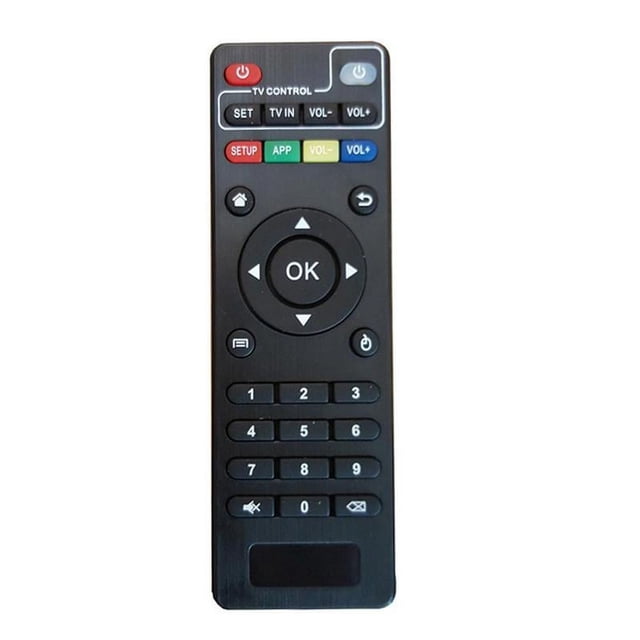 Unbranded Smart TV Box Remote Control Replacement for MXQ 4K, MXQ Pro 4K, H96, T95N, X96 Android TV Media Players - Wireless IR Controller