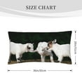 thumbnail image 4 of Bingfone Cute Goat Baby Printed Pillowcase 20x36 inches - Standard Pillow Cases with Envelope Closure,Gifts for Women Men, 4 of 9