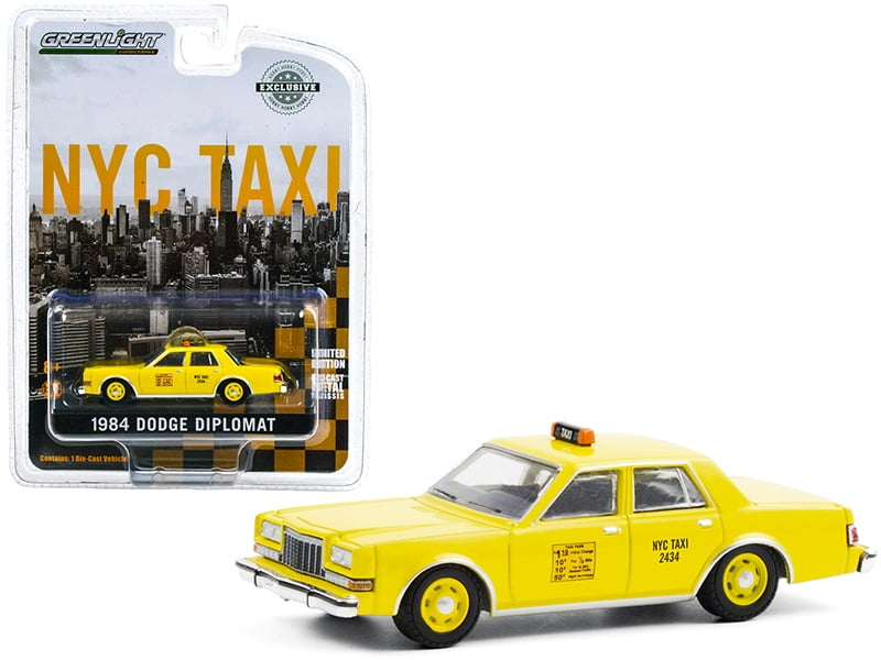12 Pack NYC Ford Crown Victoria Taxi Cab Diecast Car 1:40 Kinsfun 5 inch Yellow 