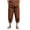 A01-Coffee, variant on JUUYY Men's Linen Cropped Trousers Hippie Harem Pants 3/4 Length Pants Elasticated Waist Trouser Solid Color Shorts Baggy Beach Pants White XXXXXL