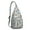 Grey-4, variant on Boho Starfish Sling Backpack – Tropical Ocean-Inspired Hiking Daypack with Watercolor Starfish and Seashells Design, Lightweight Waterproof Travel Bag for Beach, Camping, and Outdoor Use
