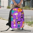 thumbnail image 6 of Phineas And Ferb Backpack, Large Capacity Laptop Backpack, Durable Water-Resistant Daypack, 17.3x12.2x5.5 Inch, 6 of 8