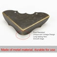 thumbnail image 3 of Unique Bargains Home Box Corners Protectors Vintage Bronze Tone Triangle Frame Box Furniture Protectors 16pcs, 3 of 7