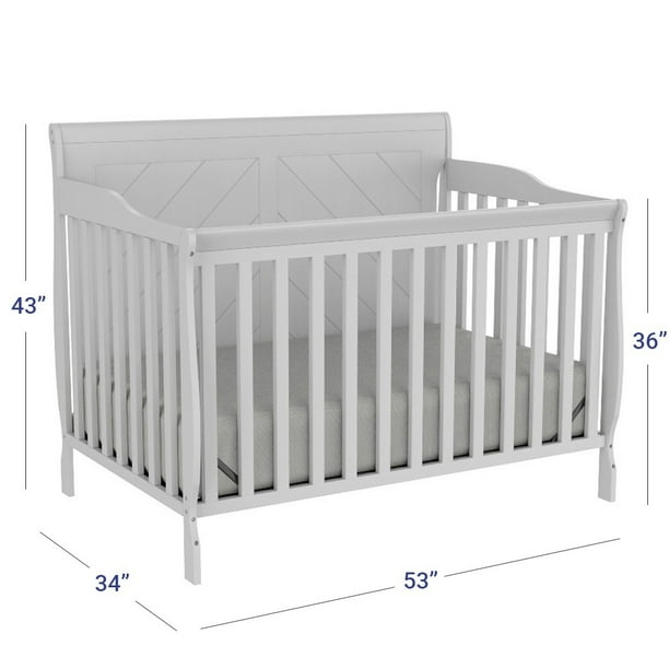 Convertible baby bed top