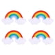 thumbnail image 1 of Parches de ropa de arco iris de 4 piezas parches bordados autoadhesivos accesorios de bricolaje, 1 of 8
