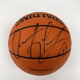 thumbnail image 2 of Dennis Rodman Signed Spalding Official NBA Game Issued Bulls Basketball JSA COA, 2 of 7