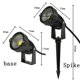 thumbnail image 4 of Lámpara de césped para jardín COB de nuevo estilo, 220 V, 110 V, 12 V, luz LED para exteriores con punta de 3 W, 5 W, focos impermeables para paisajes y caminos, 4 of 5
