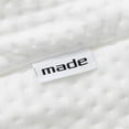 thumbnail image 4 of 47" x 8" Memory Foam Bolster Pillow, Cylinder Body Pillow - Ergonomically Designed, White Cover, 4 of 6