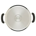 thumbnail image 5 of Farberware Brilliance 5 Quart Dutch Oven with Glass Lid, Induction Compatible, Metal Utensil and Dishwasher Safe, Stainless Steel, 5 of 16