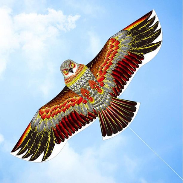 de voladores, espantapájaros , señuelo de espantapájaros de jardín de águila , Protector de granos de , Colorful Soledad cometa voladora