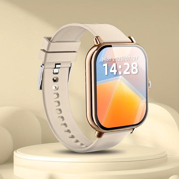 Fashion Smartwatch With Wireless Calls & SMS Reminders, Wireless, Step Counter, Activity Tracker - Sports Watch For Men & Women, Sports Smartwatch, Gifts For Parents, Friends