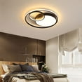 thumbnail image 4 of Zedker Bedroom Lamps And Lanterns Modern Simples Atmospheres Room Lamps Minimalists Round Ceiling Lamps Study Room Creatives Lamps And Lanterns Clearance, 4 of 6